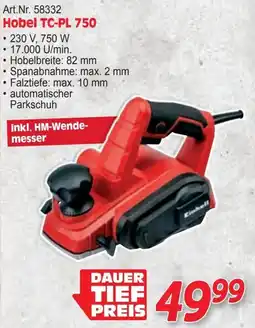 Zgonc Hobel TC-PL 750 Angebot