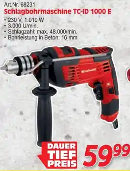 Zgonc Schlagbohrmaschine TC-ID 1000 E Angebot