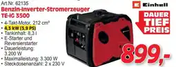 Zgonc Benzin-Inverter-Stromerzeuger TE-IG 3500 Angebot