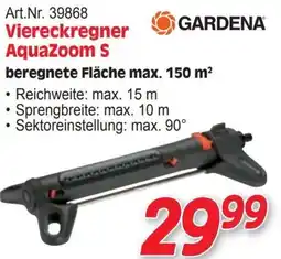 Zgonc Viereckregner AquaZoom S Angebot