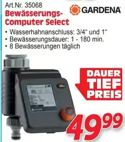 Zgonc Bewässerungs- Computer Select Angebot