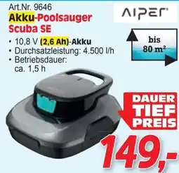Zgonc Akku-Poolsauger Scuba SE Angebot