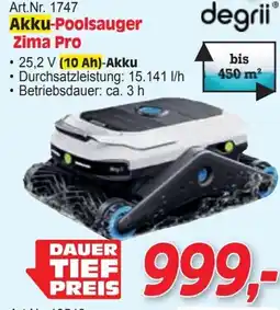 Zgonc Akku-Poolsauger Zima Pro Angebot