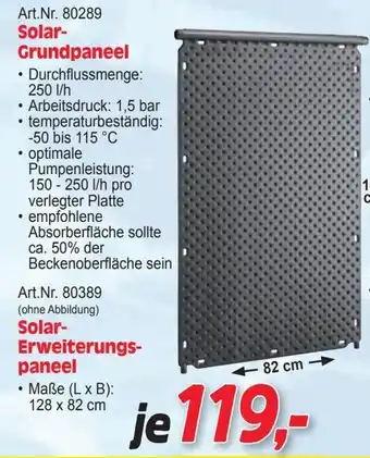 Solar Grundpaneel