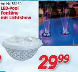 Zgonc LED-Pool Fontäne mit Lichtshow Angebot