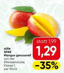 Spar süße SPAR Mangos genussreif Angebot