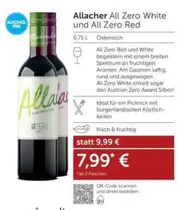 Interspar Allacher All Zero White und All Zero Red Angebot