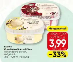 Spar Eskimo Cremissimo Spezialitäten Angebot