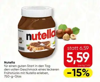 Spar Nutella Angebot