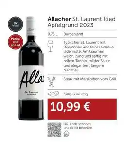 Interspar Allacher St. Laurent Ried Apfelgrund 2023 Angebot