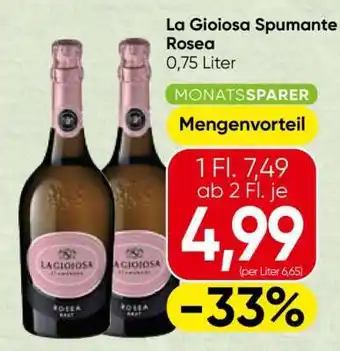 Spar La Gioiosa Spumante Rosea Angebot