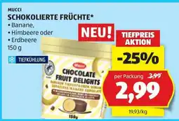 Hofer MUCCI SCHOKOLIERTE FRÜCHTE Angebot