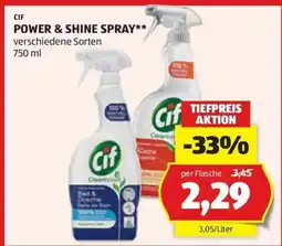 Hofer CIF POWER & SHINE SPRAY Angebot