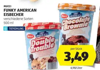 Hofer MUCCI FUNKY AMERICAN EISBECHER Angebot