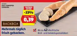 Hofer BACKBOX SALZ-/KNUSPER-STANGERL Angebot