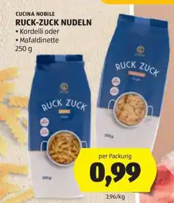 Hofer CUCINA NOBILE RUCK ZUCK NUDELN Angebot