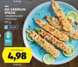 Hofer ASC GARNELENSPIESSE Angebot
