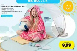 Hofer SONNENLIEGE MIT SONNENSCHUTZ Angebot