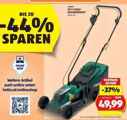 Hofer FERREX 20 V AKKU-RASENMÄHER Angebot