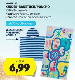 Hofer NOVITESSE KINDER-BADETUCH/PONCHO Angebot