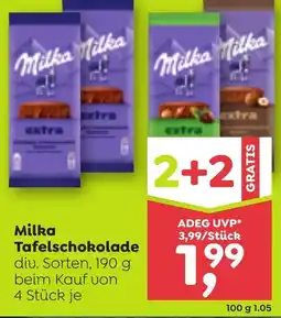 ADEG Milka Tafelschokolade Angebot