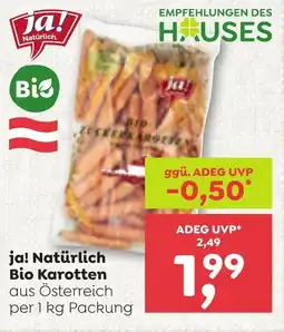 ADEG Ja! natürlich bio karotten Angebot