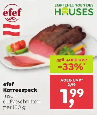 ADEG Efef karreespeck Angebot