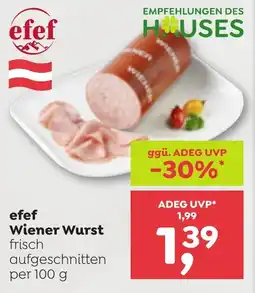 ADEG Efef wiener wurst Angebot