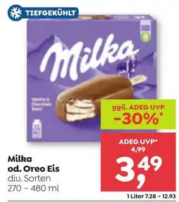 ADEG Milka od. oreo eis Angebot