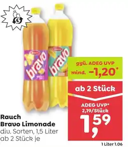 ADEG Rauch bravo limonade Angebot