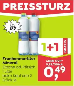 ADEG Frankenmarkter mineral Angebot