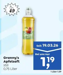ADEG Granny's Apfelsaft Angebot