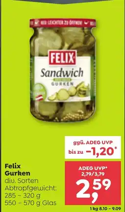 ADEG Felix Gurken Angebot