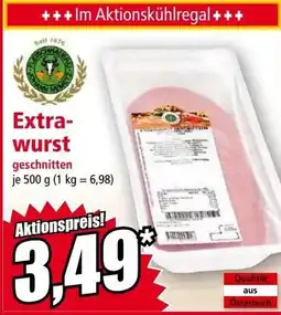 Norma Extra- wurst geschnitten Angebot