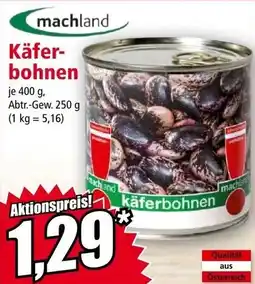 Norma Käfer- bohnen Angebot