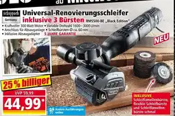 Norma Scheppach universal-renovierungsschleifer germany inklusive 3 bürsten Angebot