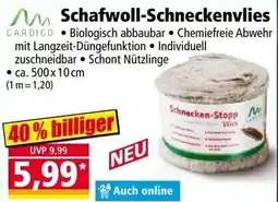 Norma Schafwoll-Schneckenvlies Angebot