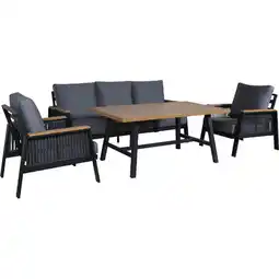 Metro Loungegruppe Korsika, Preisangabe ohne MwSt. (Preis inkl. MwSt. 1138,80 €), METRO Angebot