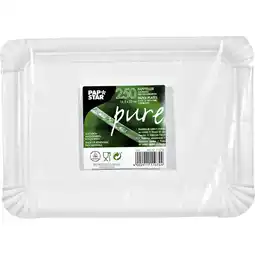 Metro Pappteller Pure 16,5x23 cm, Preisangabe ohne MwSt. (Preis inkl. MwSt. 20,39 €), METRO Angebot