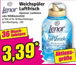 Norma Weichspüler Luftfrisch Angebot