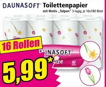 Norma Daunasoft toilettenpapier Angebot