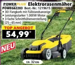 Norma Powerplus elektrorasenmäher Angebot
