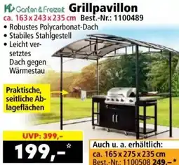 Norma Garten & freizeit grillpavillon Angebot