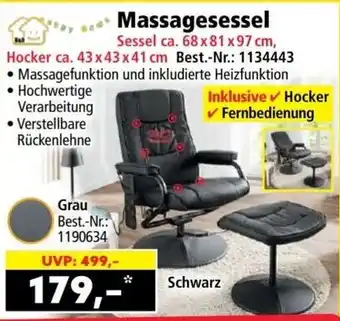 Norma Massagesessel Angebot