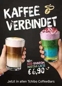 Tchibo Eduscho Neu: ¡ced rainbow matcha latte Angebot