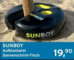 Tchibo Eduscho Sunboy aufblasbarer sonnenschirm-tisch Angebot