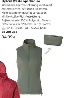 Tchibo Eduscho Hybrid-Weste >>packable<< Angebot