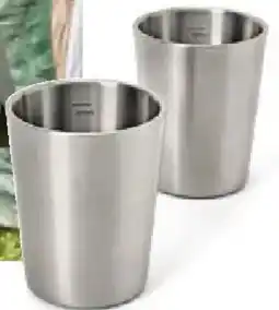 Tchibo Eduscho 2 Camping-Becher Angebot