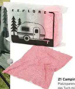 Tchibo Eduscho 21 Camping-Putztücher Angebot