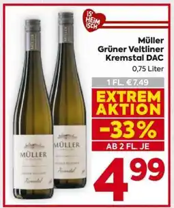 Billa Müller Grüner Veltliner Kremstal DAC Angebot